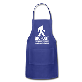 Bigfoot Social Distancing Champion of the World Adjustable Apron