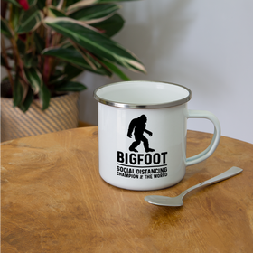 Bigfoot Social Distancing Champion of the World Camper Mug