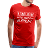 FATHER The Noble Element Periodic Elements Men's Premium T-Shirt - red