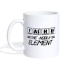 FATHER The Noble Element Coffee/Tea Mug - white