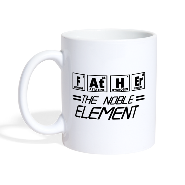 FATHER The Noble Element Coffee/Tea Mug - white