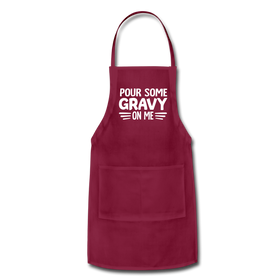 Thanksgiving Pour Some Gravy on Me Adjustable Apron