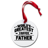 World's Greatest Farter Father Holiday Ornament
