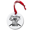 Smoking Hot Grill Master Holiday Ornament