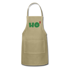 Ho to the Third Power Adjustable Apron