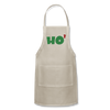 Ho to the Third Power Adjustable Apron - natural