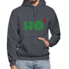 Ho to the Third Power Gildan Heavy Blend Adult Hoodie - charcoal gray