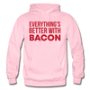 Everythings's Better with Bacon Gildan Heavy Blend Adult Hoodie - light pink