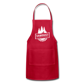 Sawdust is Man Glitter Adjustable Apron