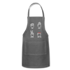 Rock, Paper, Scissors, Table Saw Funny Adjustable Apron