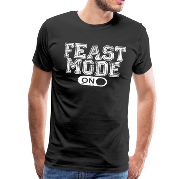Feast Mode On Men's Premium T-Shirt - black