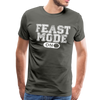 Feast Mode On Men's Premium T-Shirt - asphalt gray