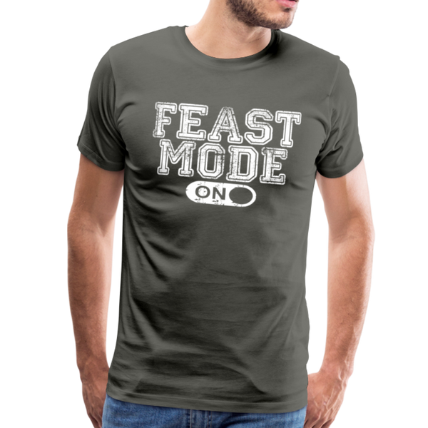 Feast Mode On Men's Premium T-Shirt - asphalt gray