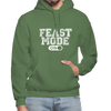 Feast Mode On Gildan Heavy Blend Adult Hoodie - military green