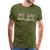 Not Slim Kinda Shady Men's Premium T-Shirt - olive green