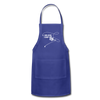 I Believe I Can Fly Fishing Adjustable Apron - royal blue
