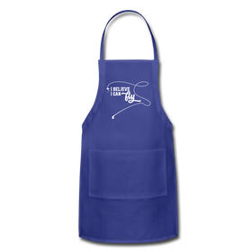 I Believe I Can Fly Fishing Adjustable Apron