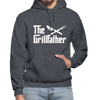 The Grillfather Gildan Heavy Blend Adult Hoodie - charcoal gray