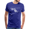 I Believe I Can Fly Fishing Men's Premium T-Shirt - royal blue