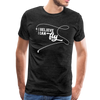 I Believe I Can Fly Fishing Men's Premium T-Shirt - charcoal gray