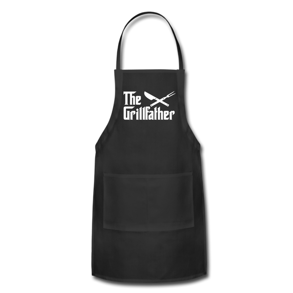 The Grillfather Adjustable Apron - black
