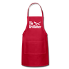 The Grillfather Adjustable Apron - red