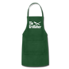 The Grillfather Adjustable Apron - forest green