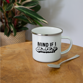 Mind if I Smoke Funny BBQ Camper Mug