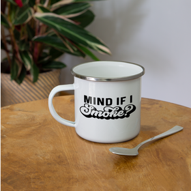 Mind if I Smoke Funny BBQ Camper Mug