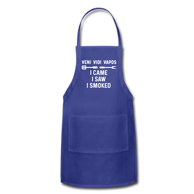 Veni Vidi Vapos I Came I Saw I Smoked: BBQ Smoker Adjustable Apron