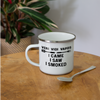Veni Vidi Vapos I Came I Saw I Smoked: BBQ Smoker Camper Mug