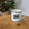 Best Dad in the Galaxy Camper Mug - white