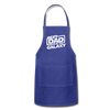 Best Dad in the Galaxy Adjustable Apron - royal blue