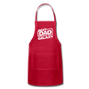 Best Dad in the Galaxy Adjustable Apron - red