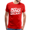 Best Dad in the Galaxy Men's Premium T-Shirt - red