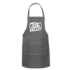 Best Step Dad in the Galaxy Adjustable Apron - charcoal