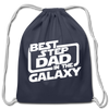 Best Step Dad in the Galaxy Cotton Drawstring Bag