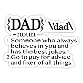 Dad Definition Sticker