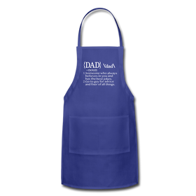 Dad Definition Adjustable Apron