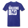 The Walking Dad Men's Premium T-Shirt - royal blue