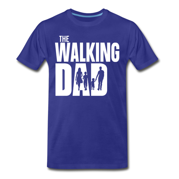 The Walking Dad Men's Premium T-Shirt - royal blue