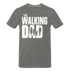 The Walking Dad Men's Premium T-Shirt - asphalt gray