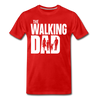 The Walking Dad Men's Premium T-Shirt - red