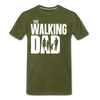 The Walking Dad Men's Premium T-Shirt - olive green