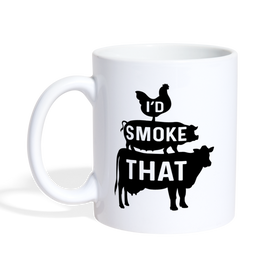 I'd Smoke That Funny BBQ Coffee/Tea Mug