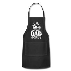 King of the Dad Jokes Adjustable Apron