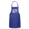 Back in my Day we had 9 Planets Adjustable Apron - royal blue