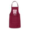 Come to the Nerd Side We Have Pi Adjustable Apron - burgundy
