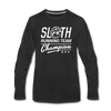 Sloth Running Team Champion Men's Premium Long Sleeve T-Shirt
