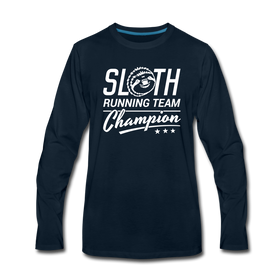 Sloth Running Team Champion Men's Premium Long Sleeve T-Shirt